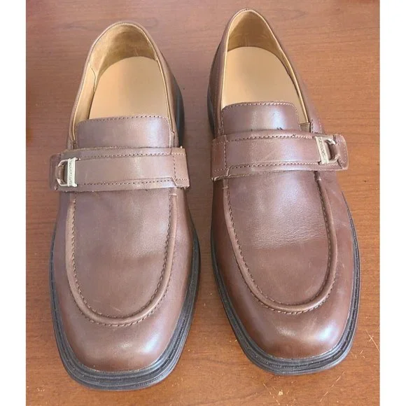 Dr. Comfort | Shoes | Dr Comfort Mens John Loafer Dress Shoe Brown Size 9w  Hook Loop | Poshmark